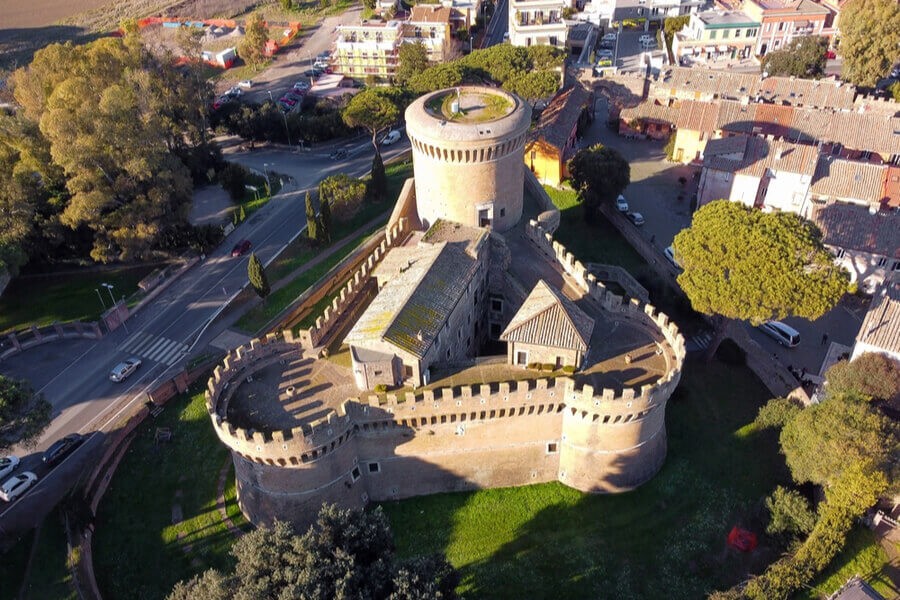 Castello di Giulio II, Ostia Antica