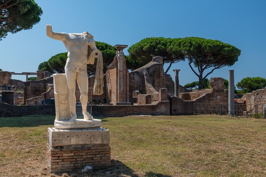 Forum of Ostia Antica