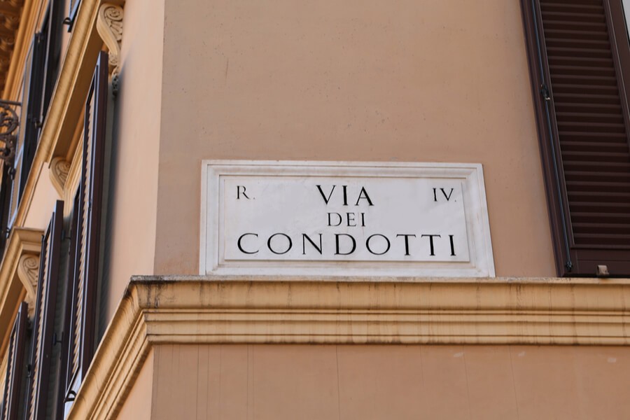 Via Condotti Rome
