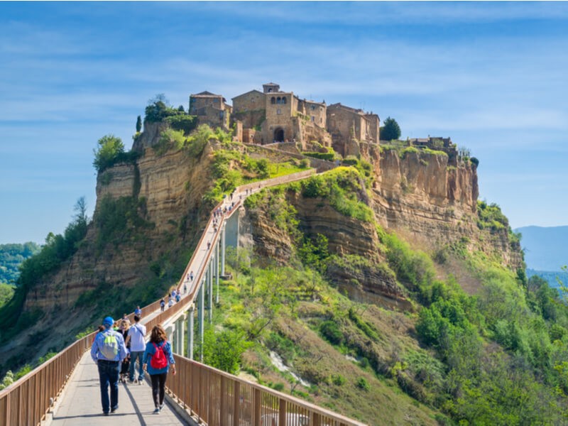 Day tour of Civita di Bagnoregio