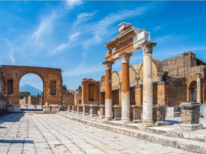 Gita di un giorno a Pompei