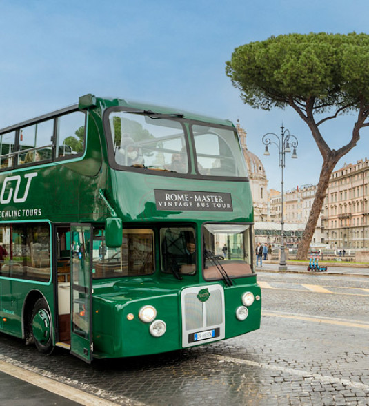 Rome-Master Vintage Bus Tour
