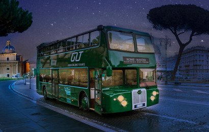 Nighttime Open-Top Bus Tour
